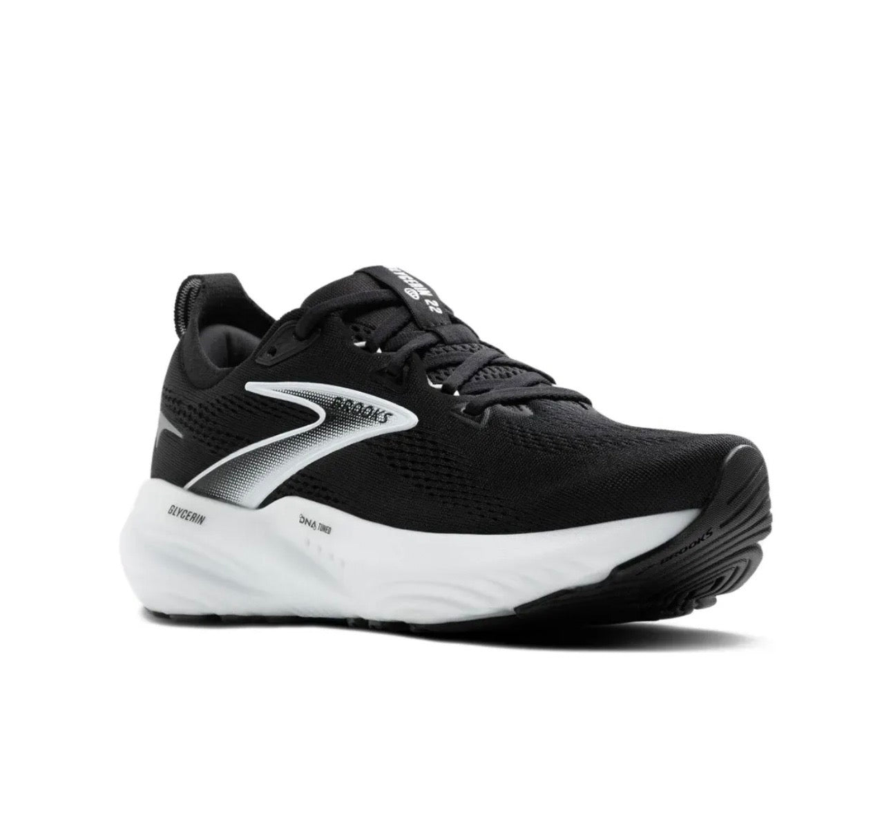 brooks Glycerin Black White