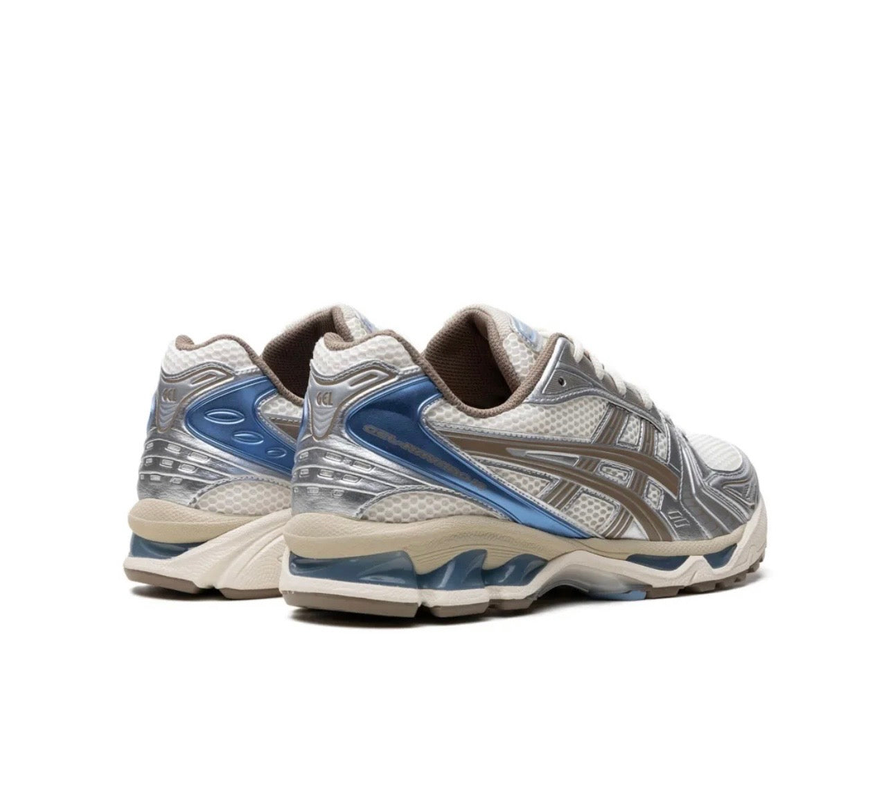 Asics GEL-Kayano Silver Beige Blue
