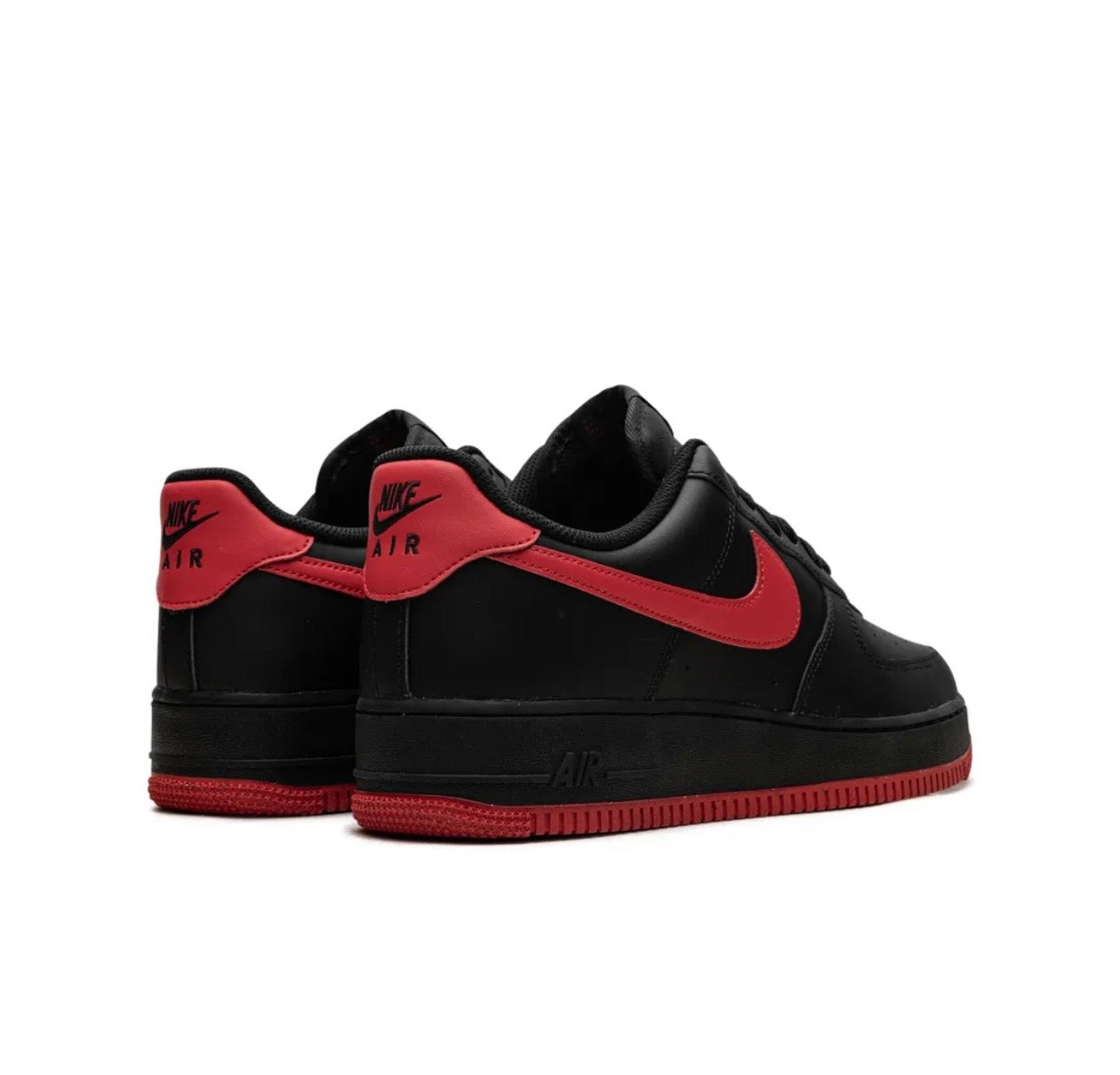 Nike AIR FORCE 1 Black Red
