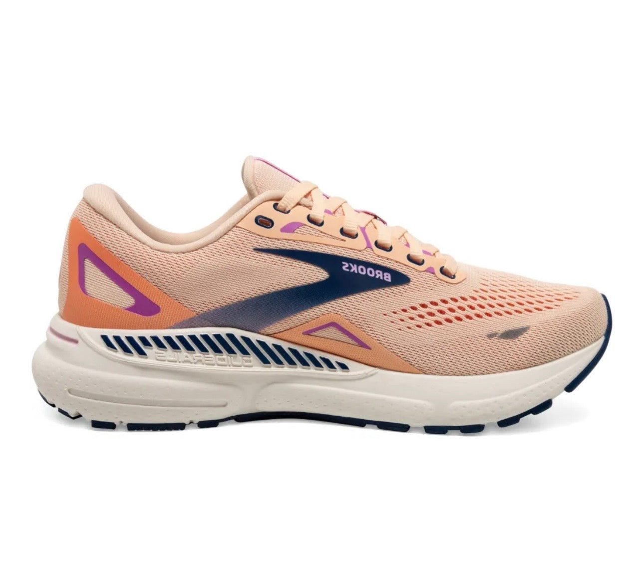 brooks Launch Light Peach