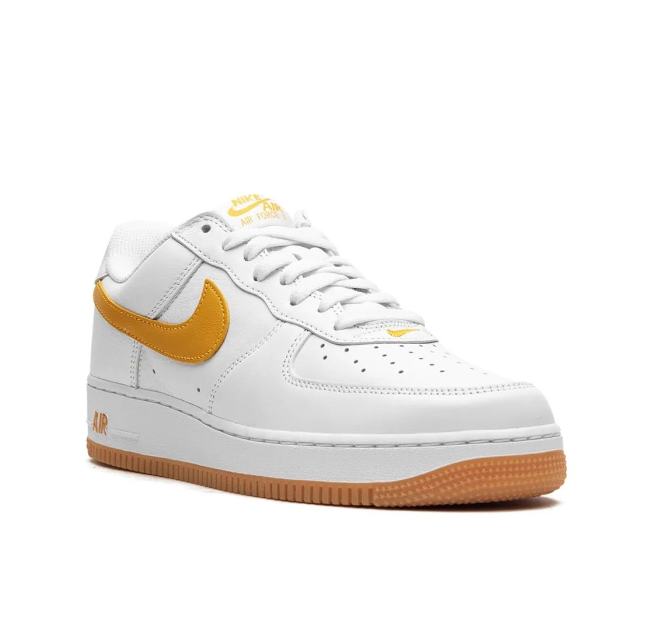 Nike AIR FORCE 1 White Yellow