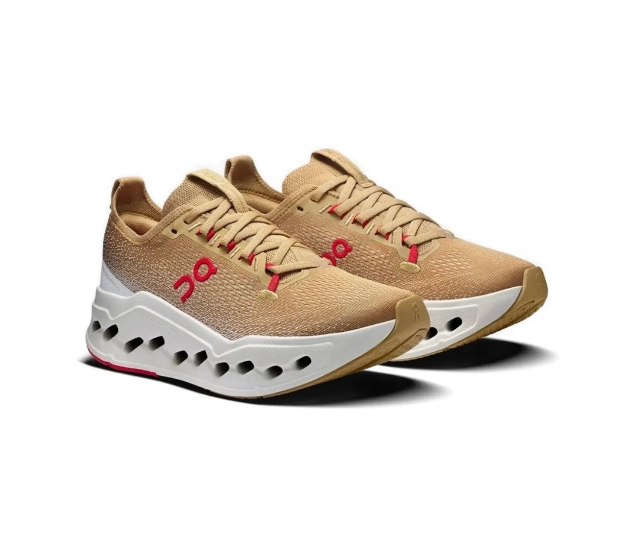 On Cloudsurfer Brown Red