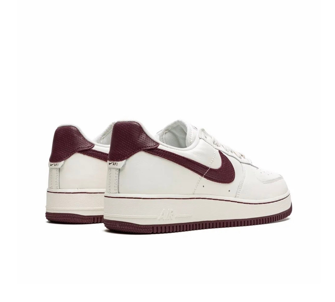 Nike AIR FORCE 1 White Beetroot