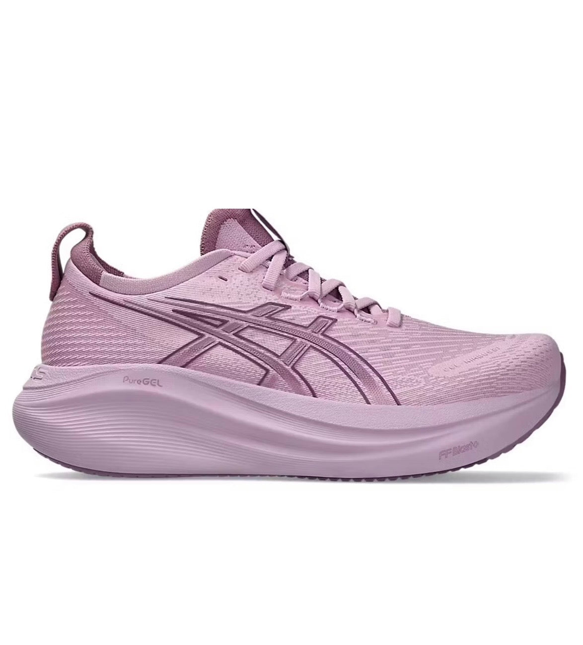 נעלי Asics Nimbus 27 Purple מקוריות בעיצוב אופנתי עכשווי לקידום אתר