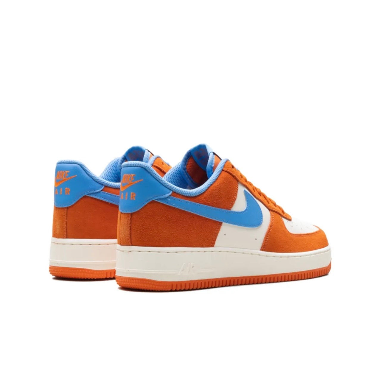 Nike AIR FORCE 1 Orange Blue