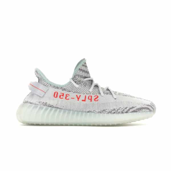 נעלי Adidas Yeezy Boost 350 V2 Blue Tint מקוריות בעיצוב אופנתי עכשווי לקידום אתר