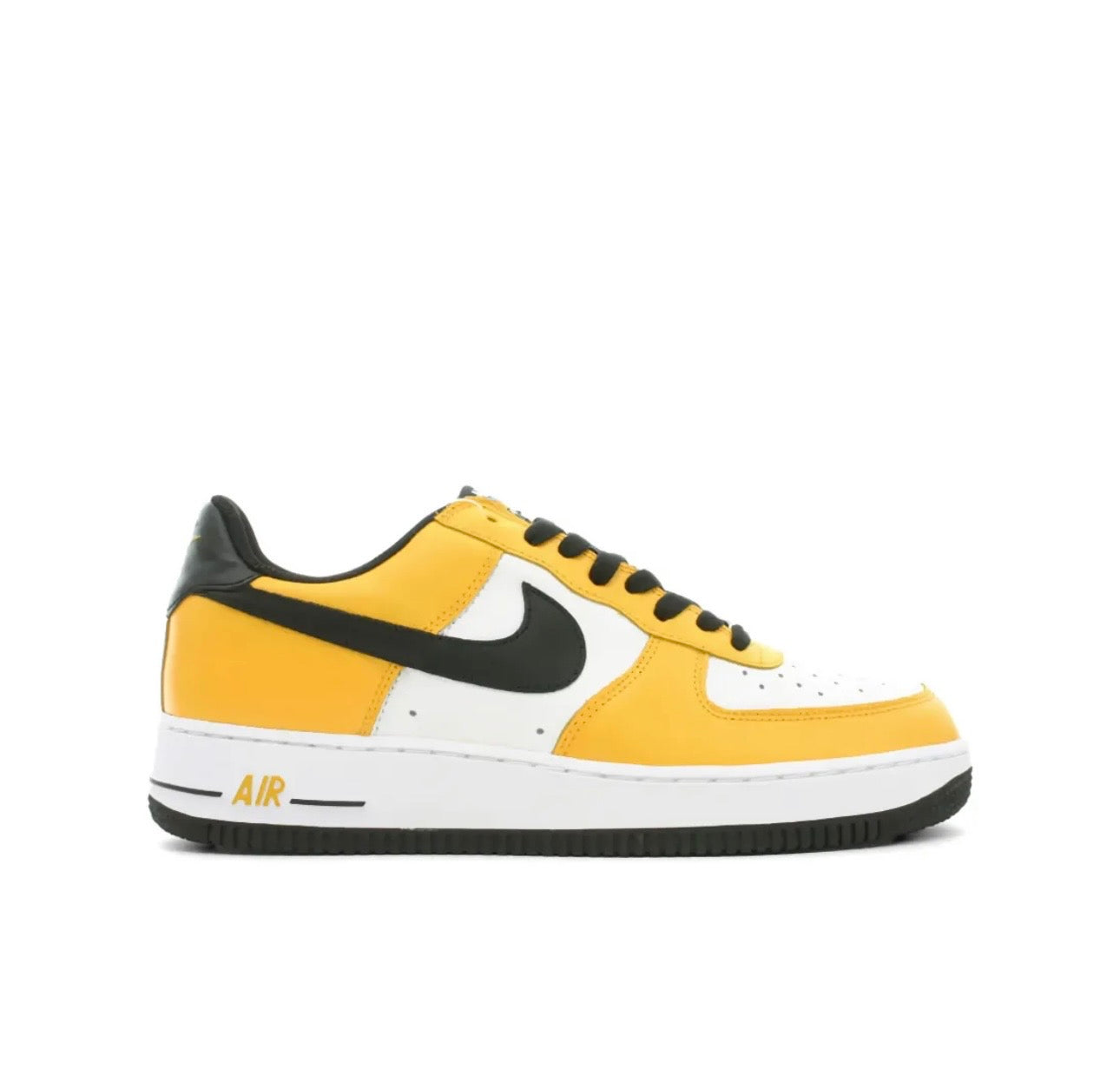 Nike AIR FORCE 1 Yellow Black