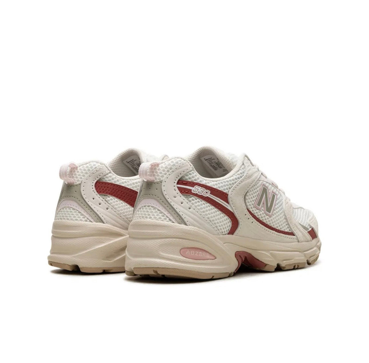 New Balance 530 cream red
