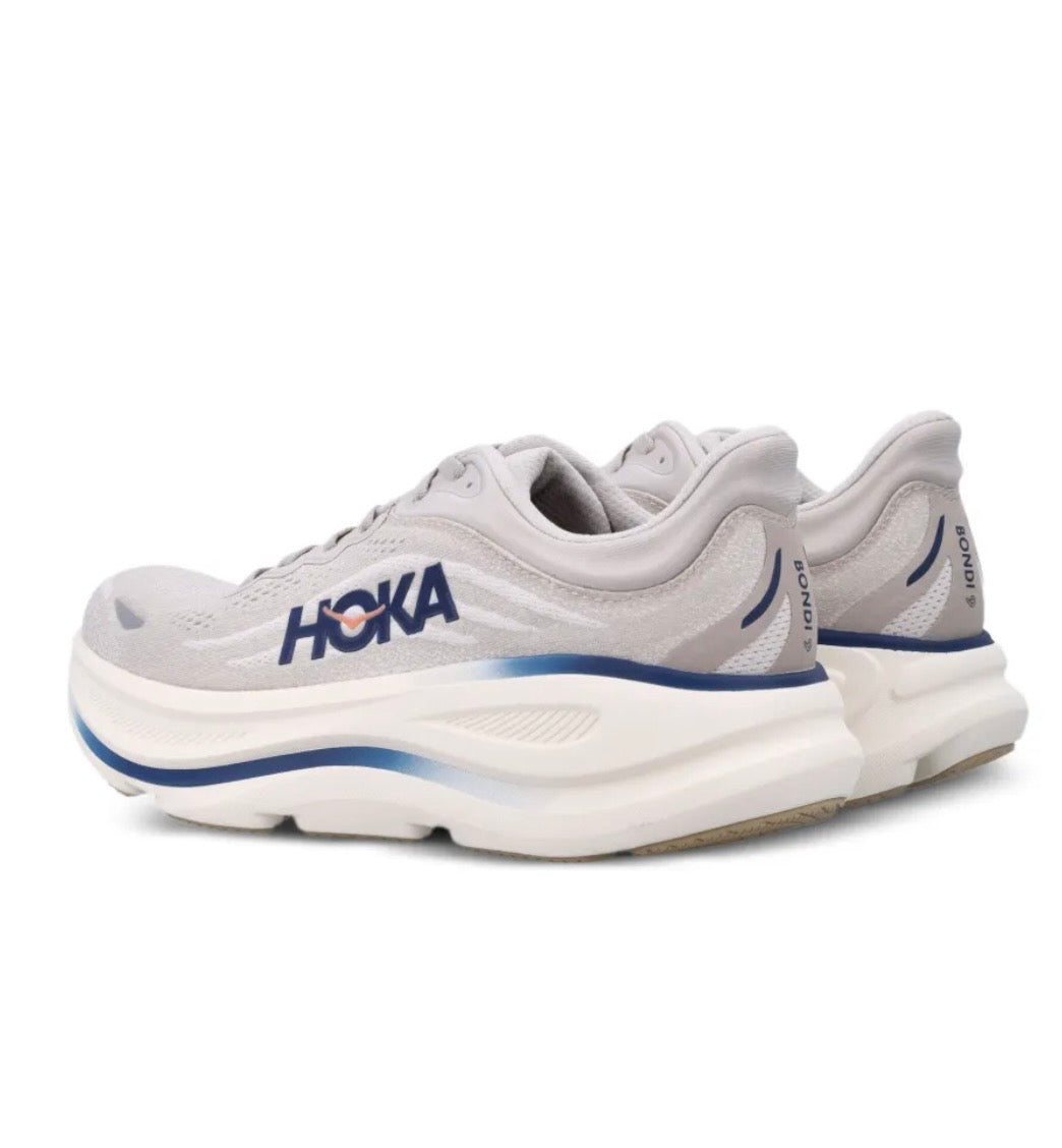 Hoka Bondi 9 Grey Blue