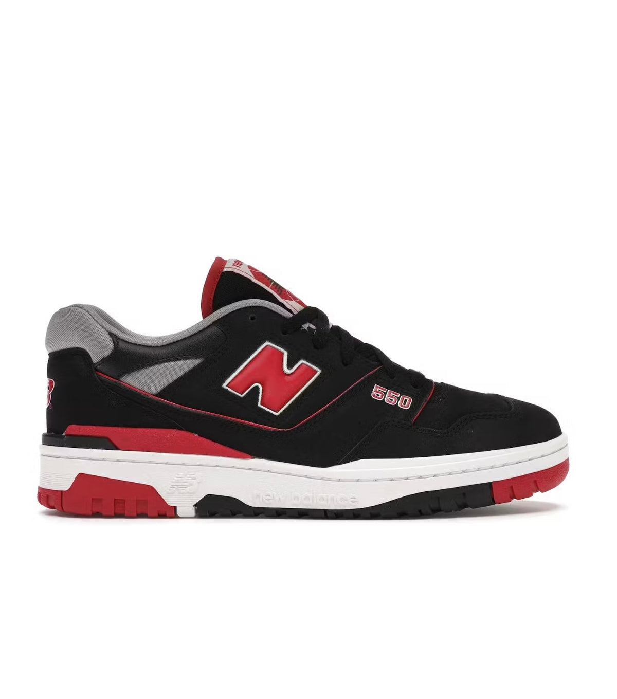 נעלי New Balance 550 Black Red מקוריות בעיצוב אופנתי עכשווי לקידום אתר