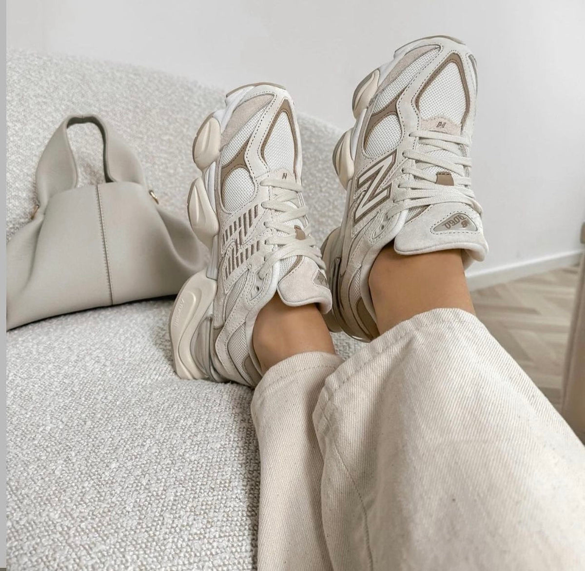 New Balance 9060 Sea Salt מידה,41.5/38/36/44