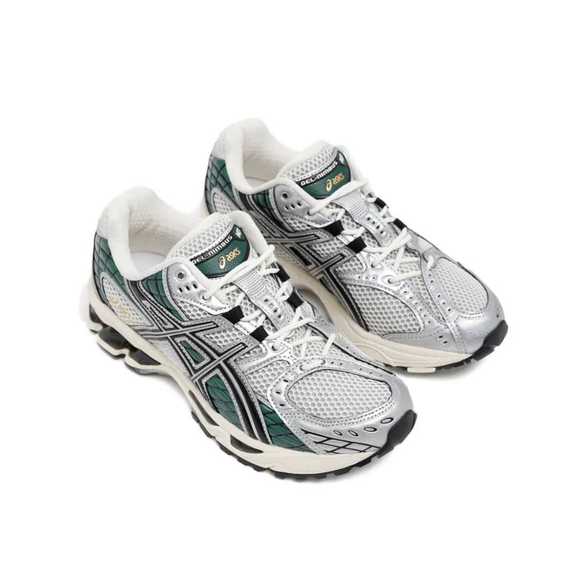 Asics Gel Nimbus Silver Green