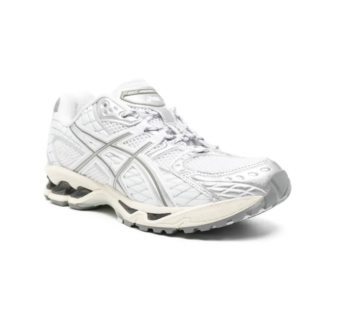 Asics Gel Nimbus White Silver