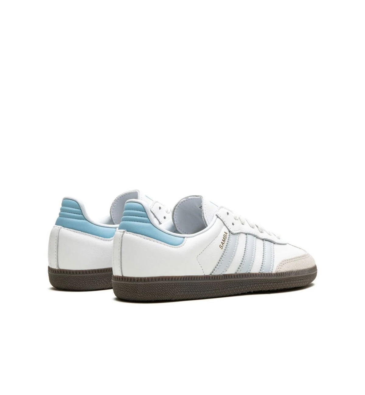Adidas Samba white light blue מידות 36,