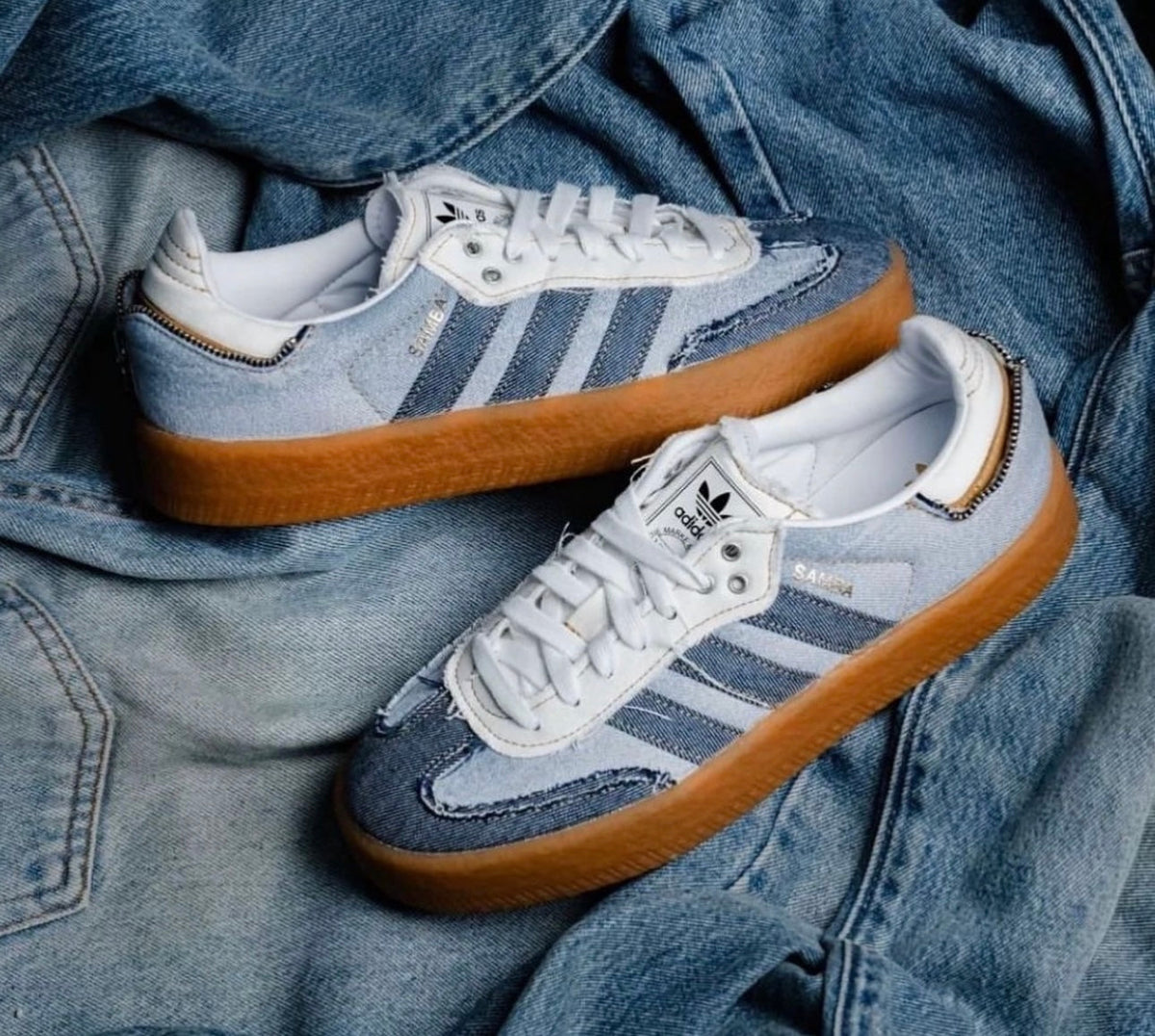 Adidas Samba Denim מידות 37,45