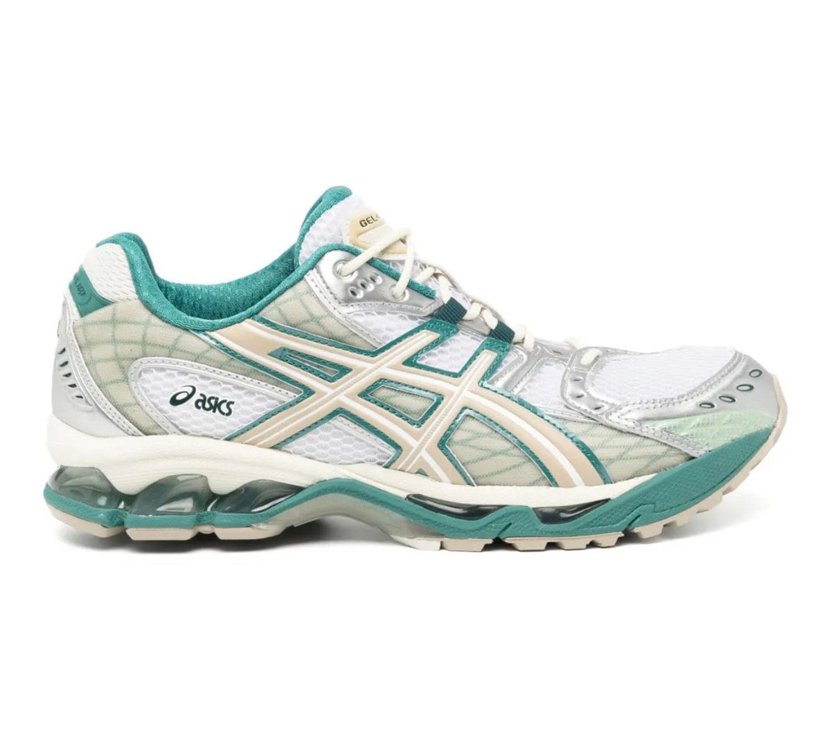 נעלי Asics Gel Nimbus Cream Green מקוריות בעיצוב אופנתי עכשווי לקידום אתר