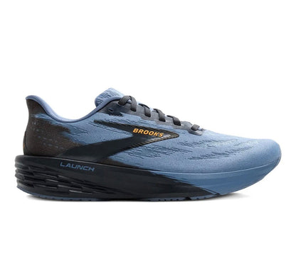 brooks Launch Black Blue