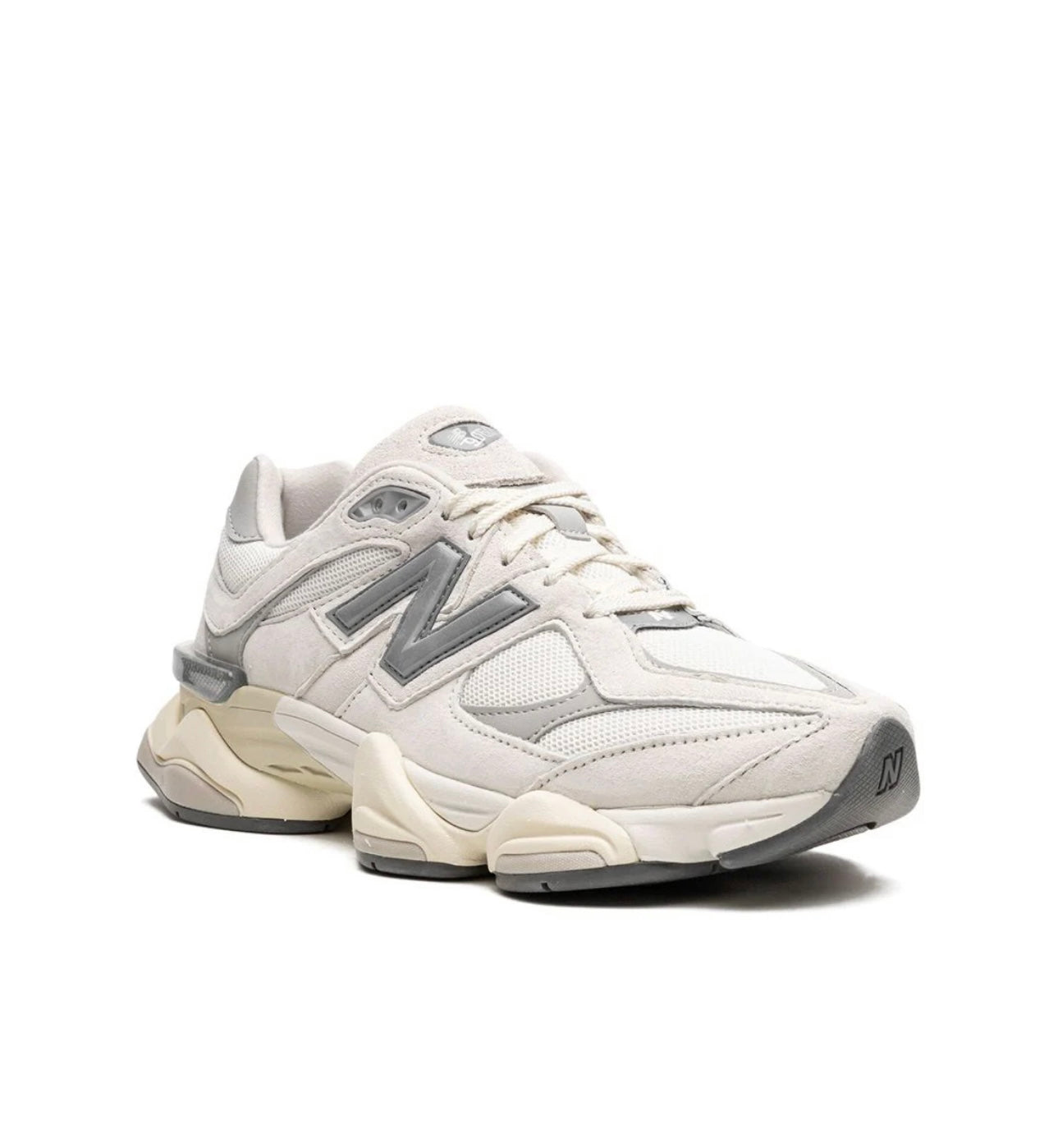 New Balance 9060 White Grey מידה 40.5