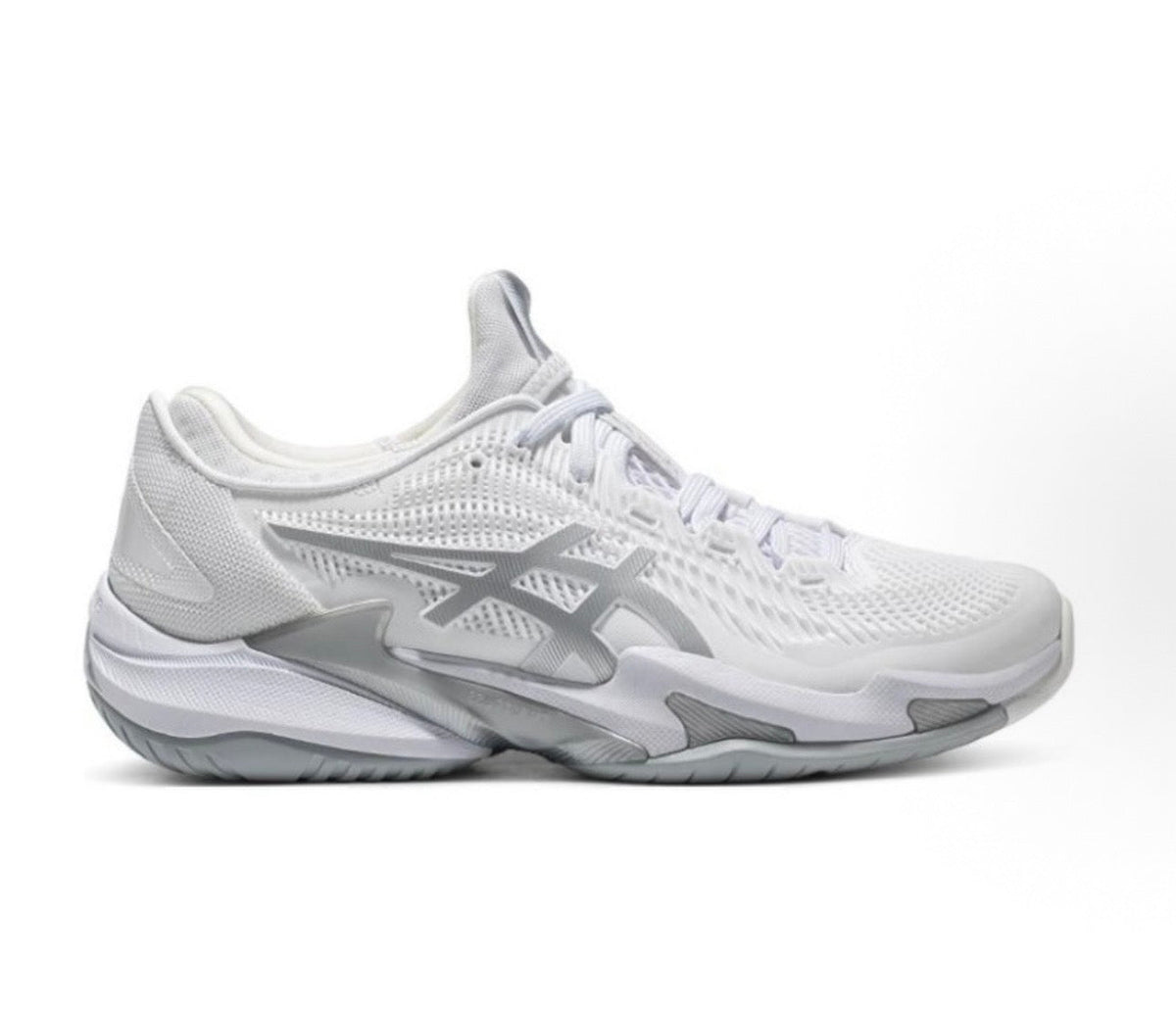 נעלי Asics Court FF3 White Grey מקוריות בעיצוב אופנתי עכשווי לקידום אתר