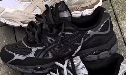 Asics Gel NYC Black מידה 39.5 , 45
