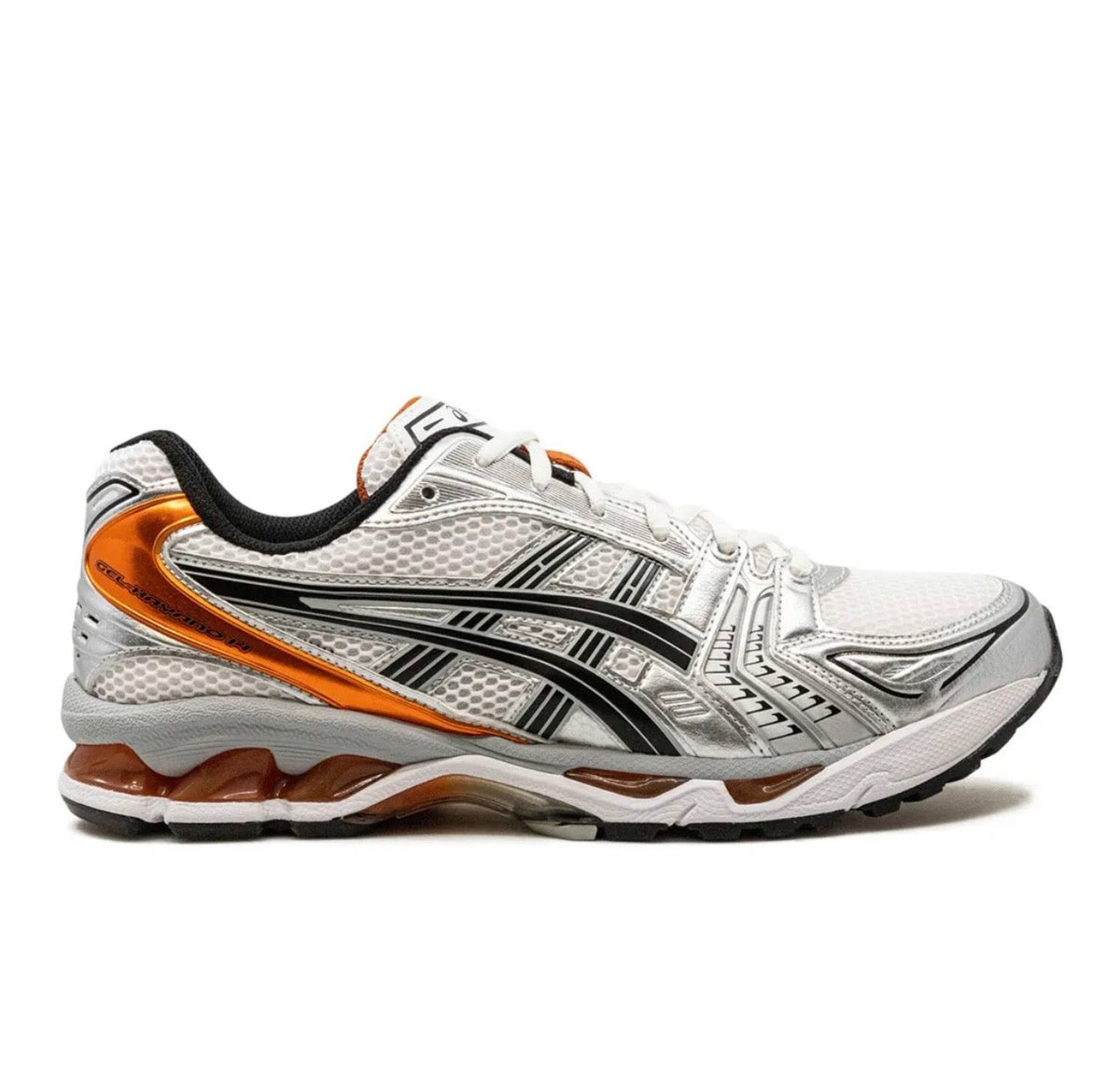 נעלי Asics GEL-Kayano Silver Orange מקוריות בעיצוב אופנתי עכשווי לקידום אתר