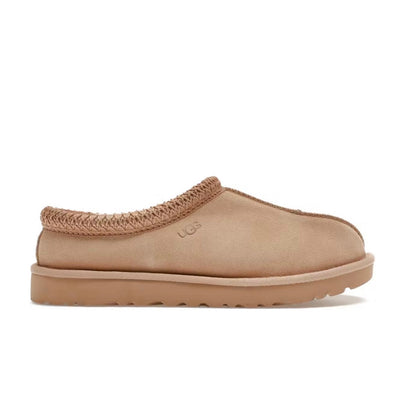 Ugg Tasman suede slippers light cream