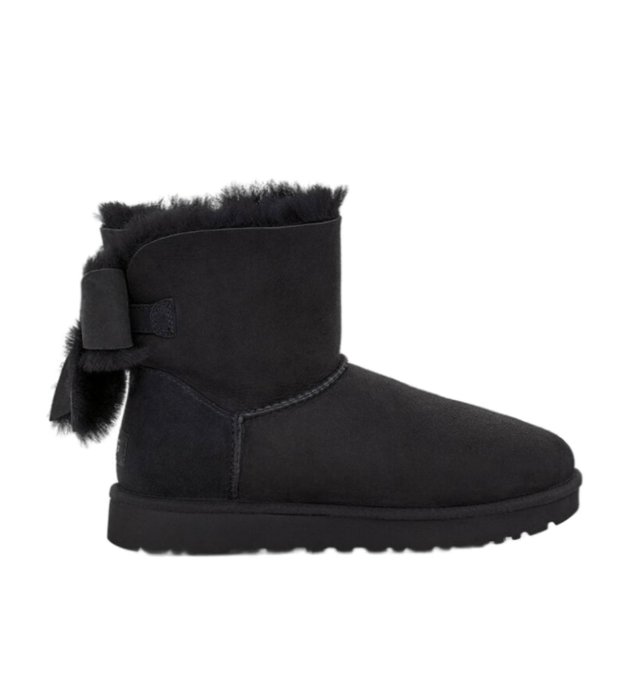 Ugg mini Bailey bow II boots black מידה,40