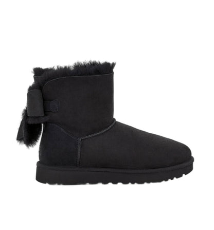Ugg mini Bailey bow II boots black מידה,40