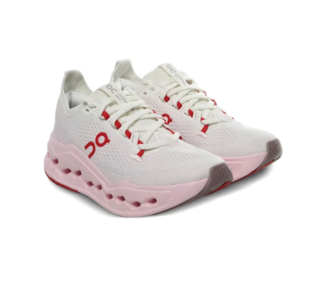 On Cloudsurfer White Strawberry