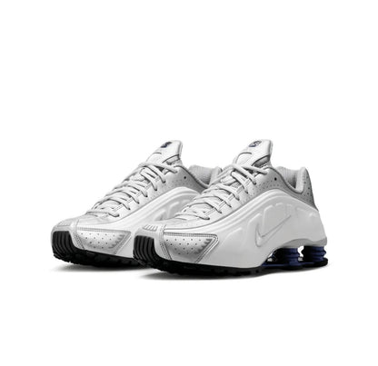 Nike Shox R4 White Silver