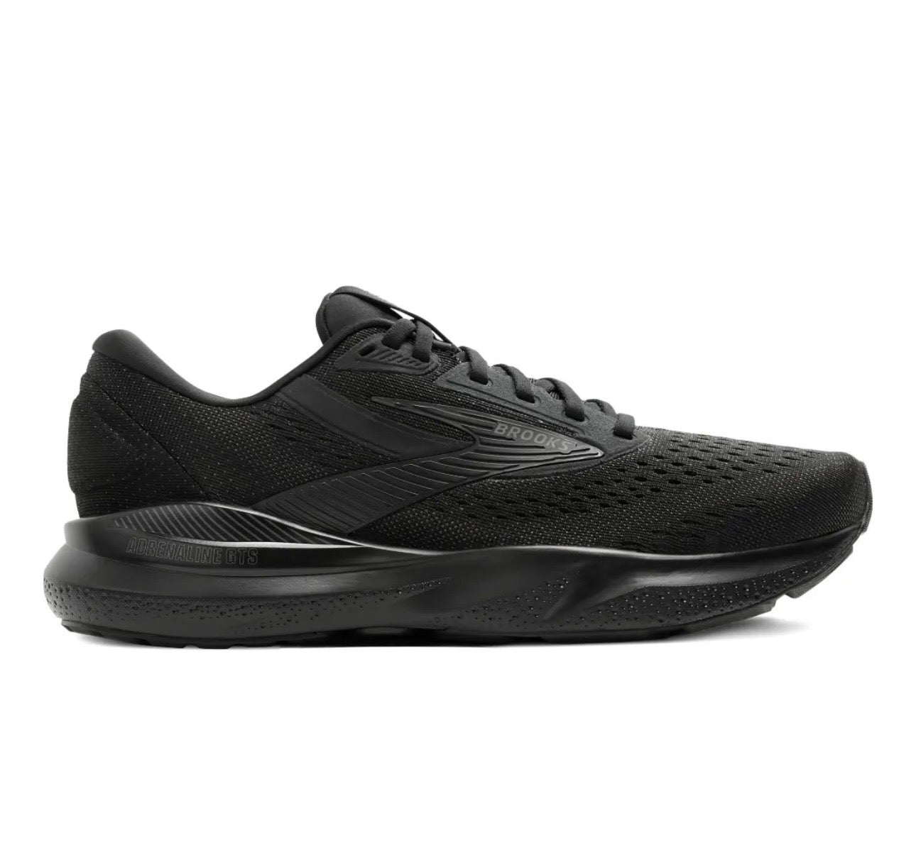 brooks Launch Triple Black