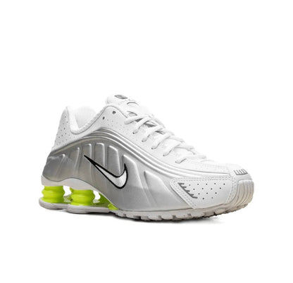 Nike Shox R4 Silver White Yellow