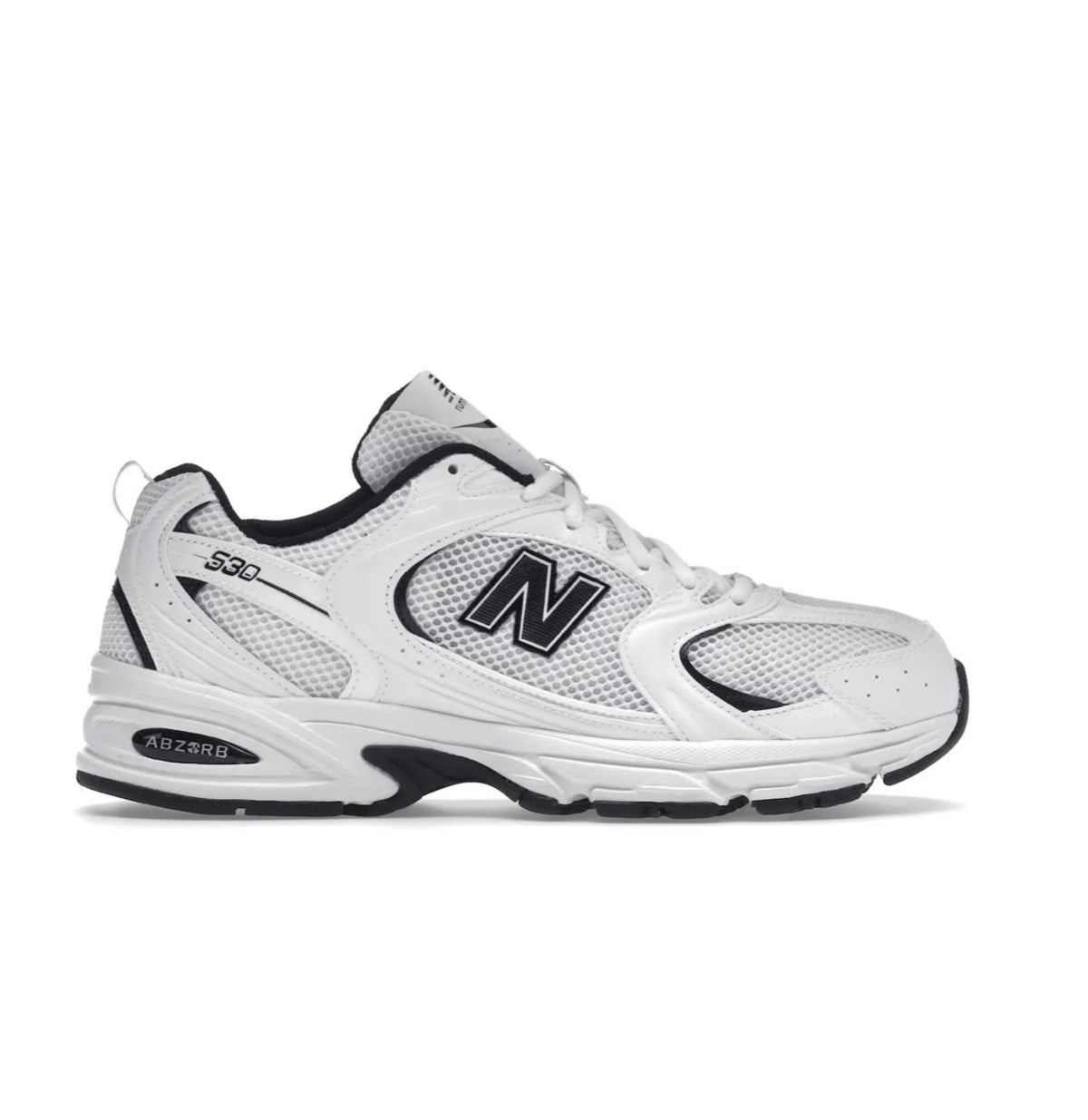 נעלי New Balance 530  White Black מקוריות בעיצוב אופנתי עכשווי לקידום אתר