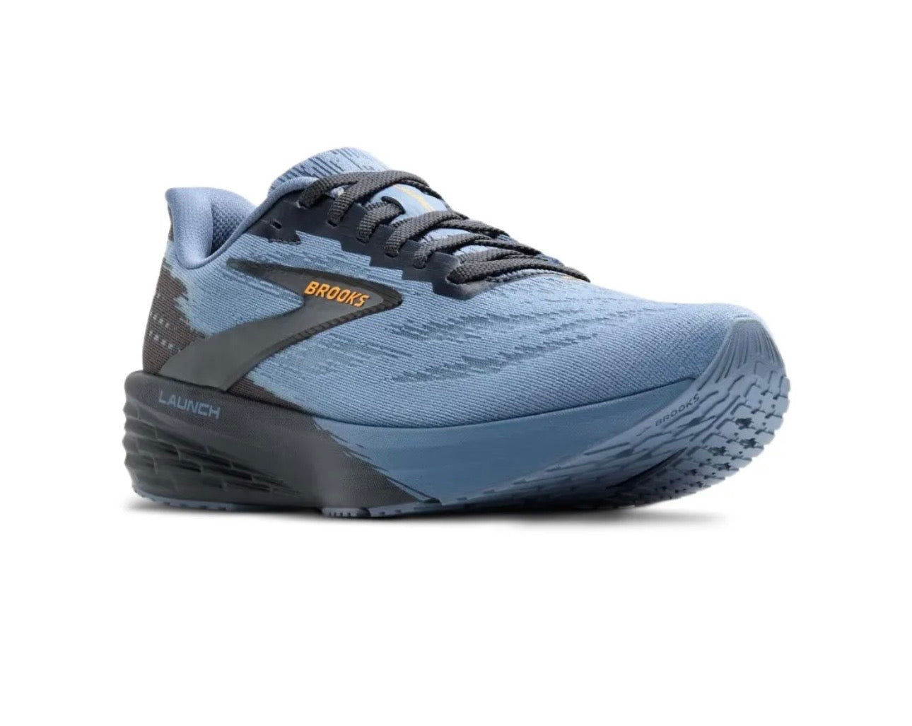 brooks Launch Black Blue