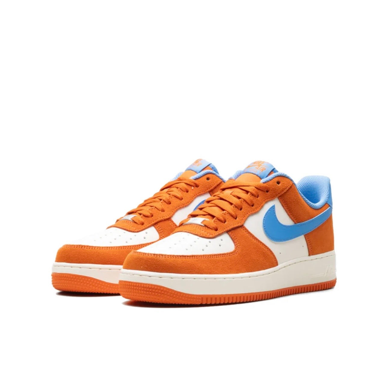 Nike AIR FORCE 1 Orange Blue