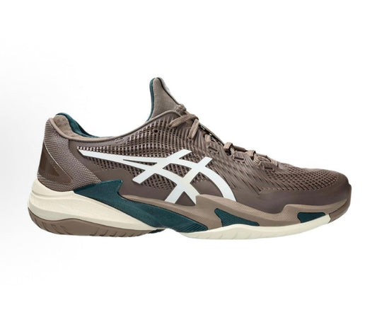 נעלי Asics Court FF3 Brown Green מקוריות בעיצוב אופנתי עכשווי לקידום אתר