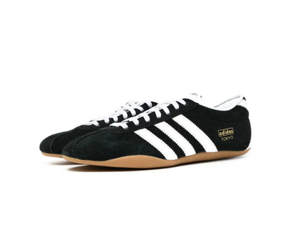 Adidas Tokyo suede black white