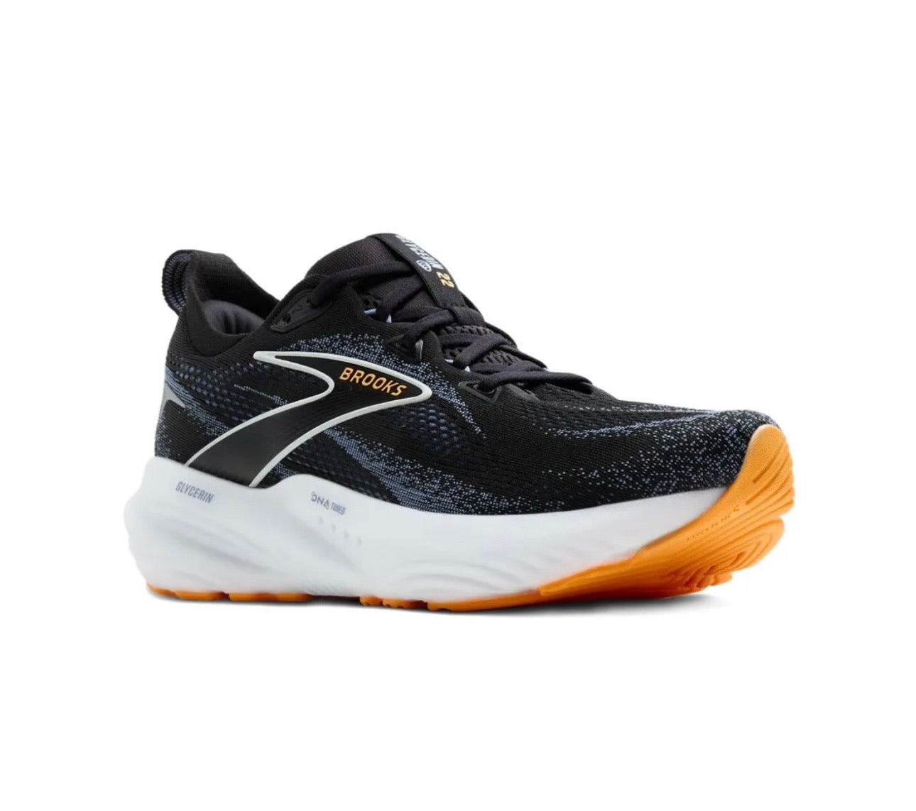 brooks Glycerin Black Orange