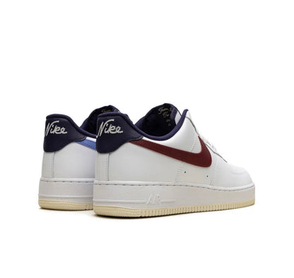 Nike AIR FORCE 1 White navy beetroot