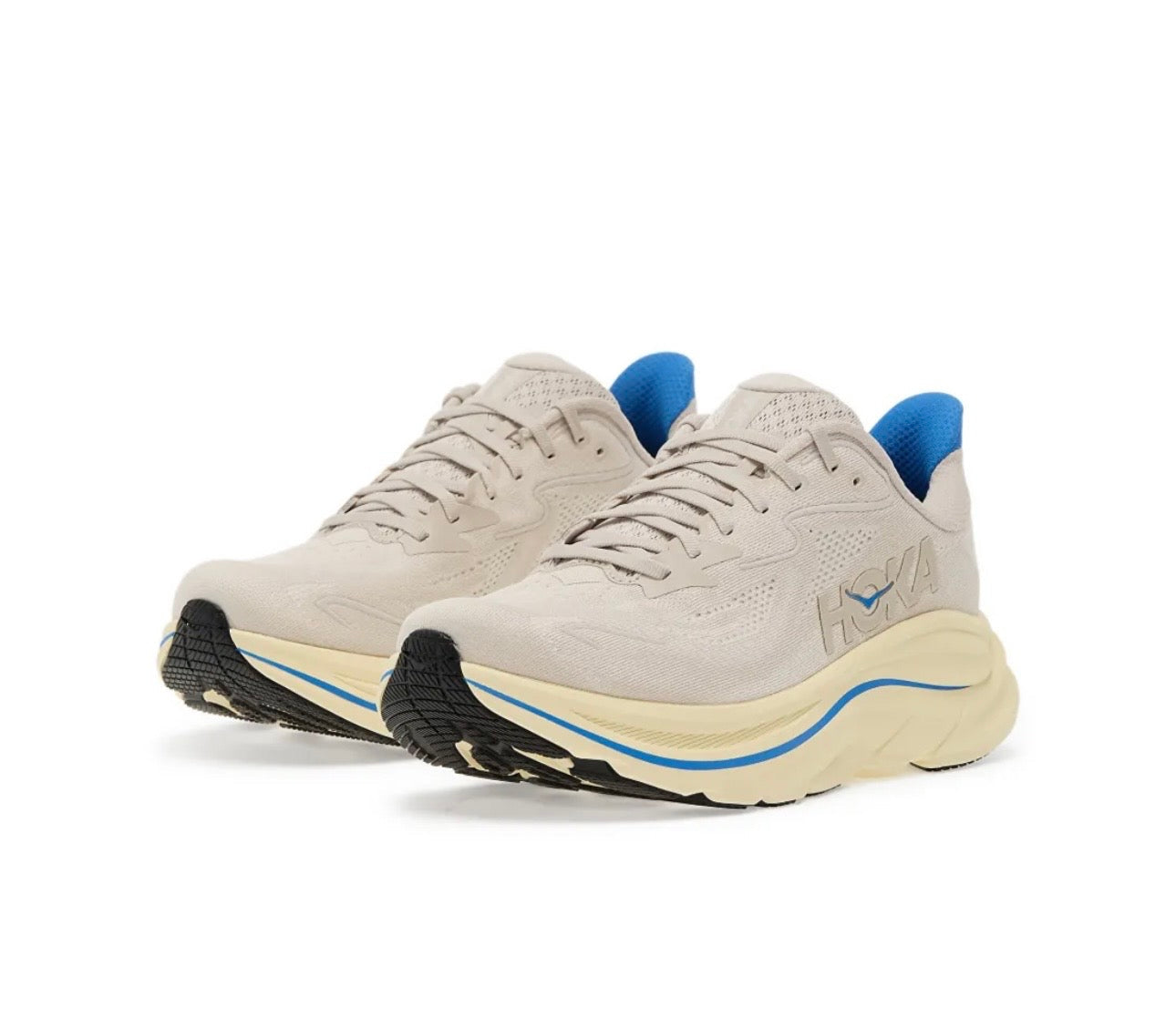 Hoka Clifton 10 Cream Blue