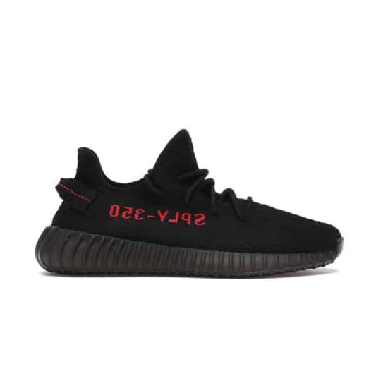 נעלי Adidas Yeezy Boost 350 V2 Black Red מקוריות בעיצוב אופנתי עכשווי לקידום אתר