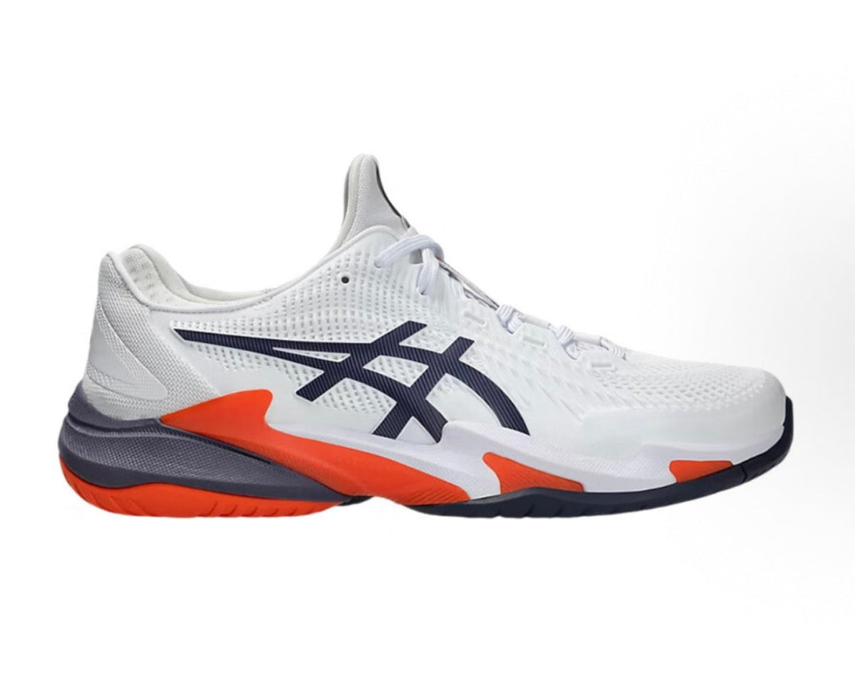 נעלי Asics Court FF3 White Black Orange מקוריות בעיצוב אופנתי עכשווי לקידום אתר