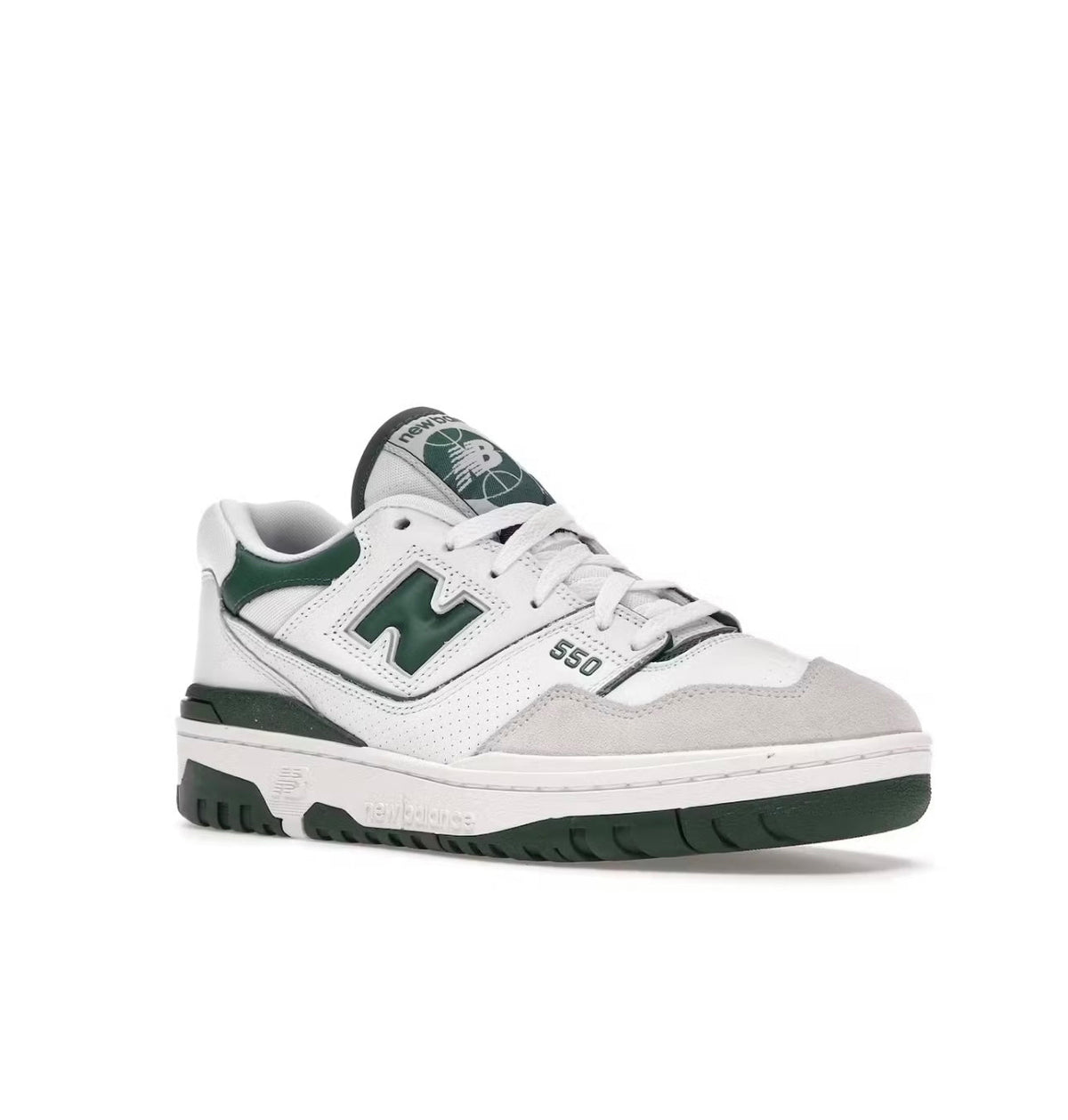 New Balance 550 White Green מידות 38