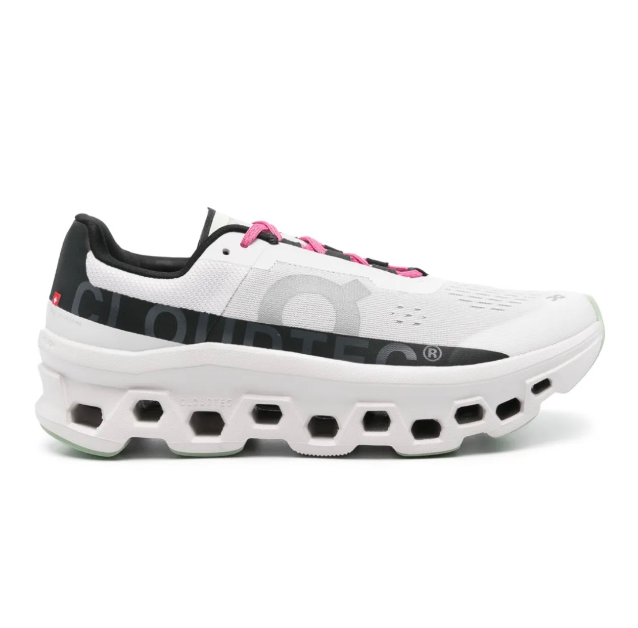 On Cloud White Black Pink