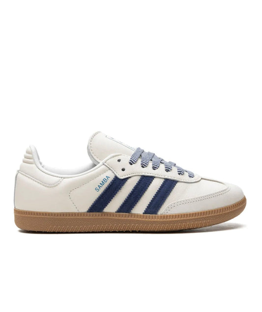נעלי Adidas Samba White Dark Blue מקוריות בעיצוב אופנתי עכשווי לקידום אתר