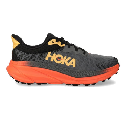 Hoka Challenger ATR Grey Orange Yellow