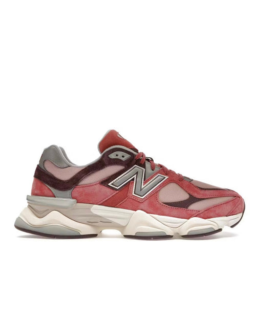 New Balance 9060 Red Grey מידות 37,38,39.5,41.5