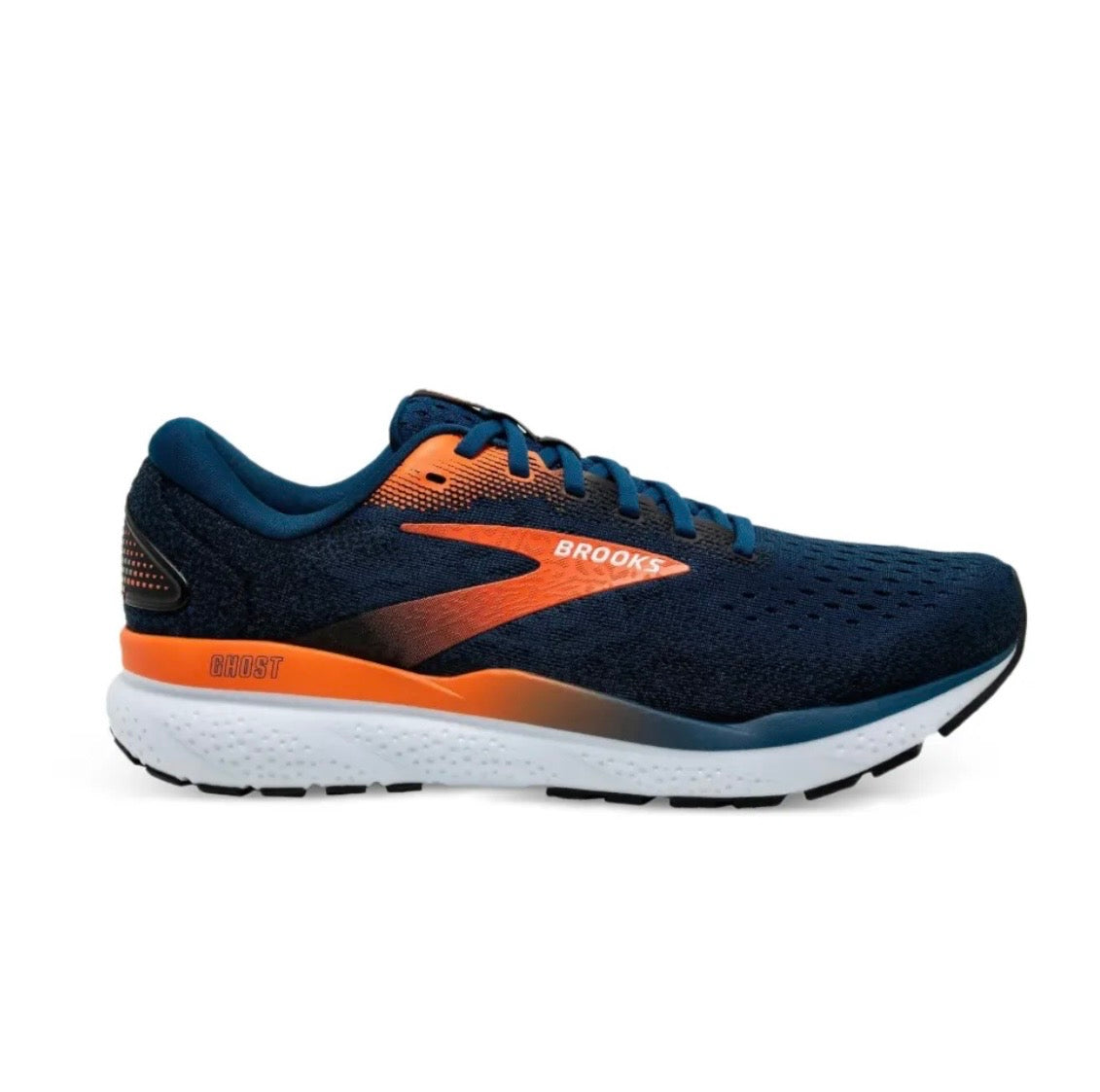 brooks Ghost Blue Orange