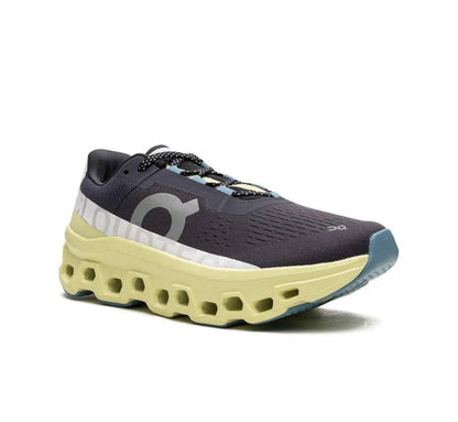 On Cloudmonster black yellow