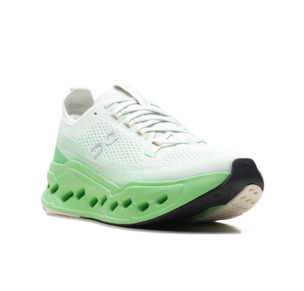 On Cloudsurfer White Green